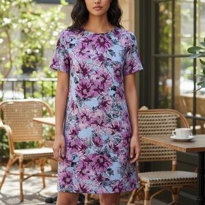 Aritzia Babaton Floral Mini Dress